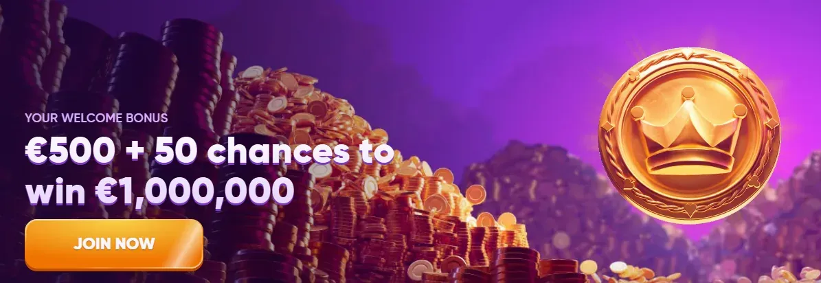 Casinobonus: 100% tot €500 plus 25 spins bij Kingmaker Casino